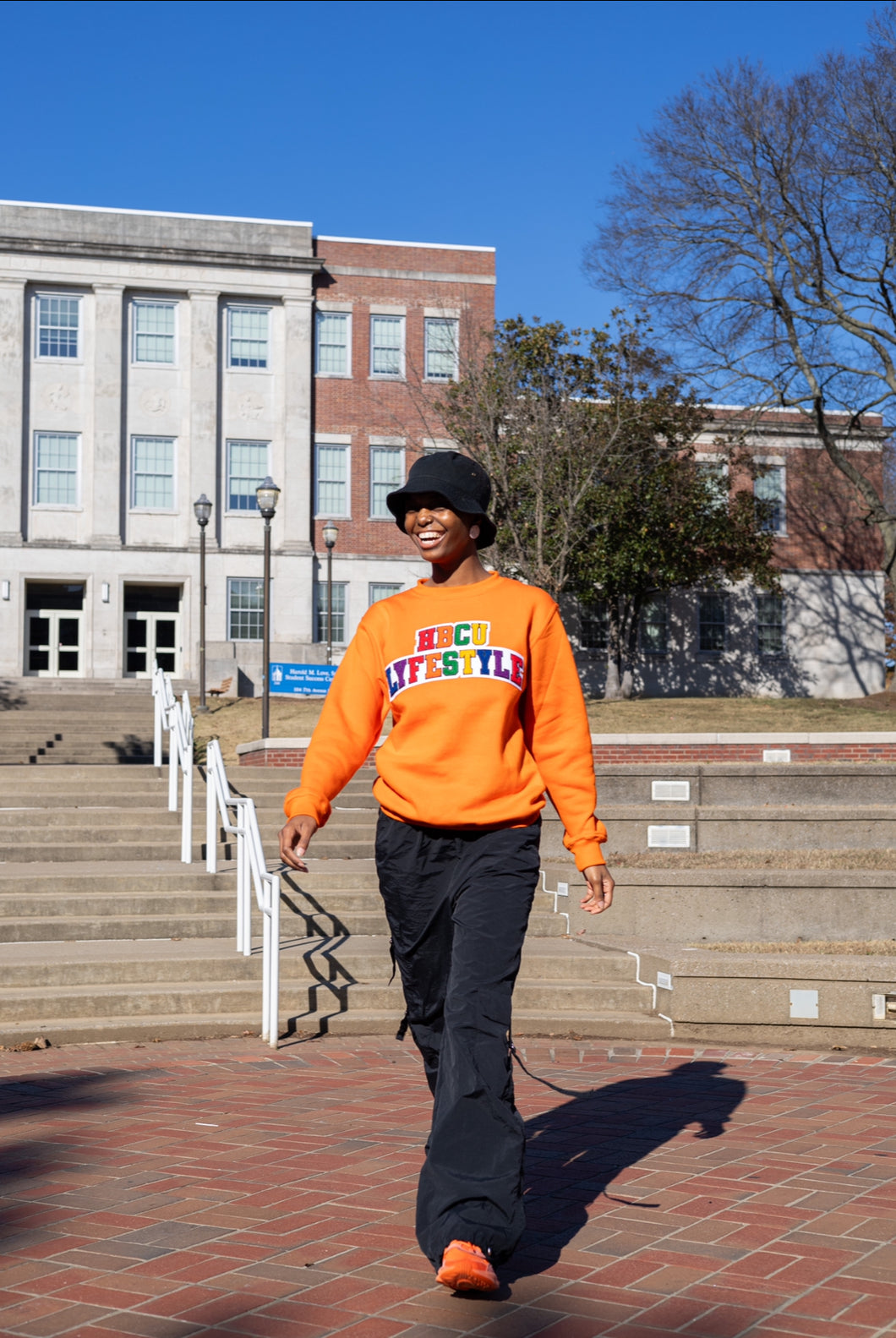 Orange Crewneck