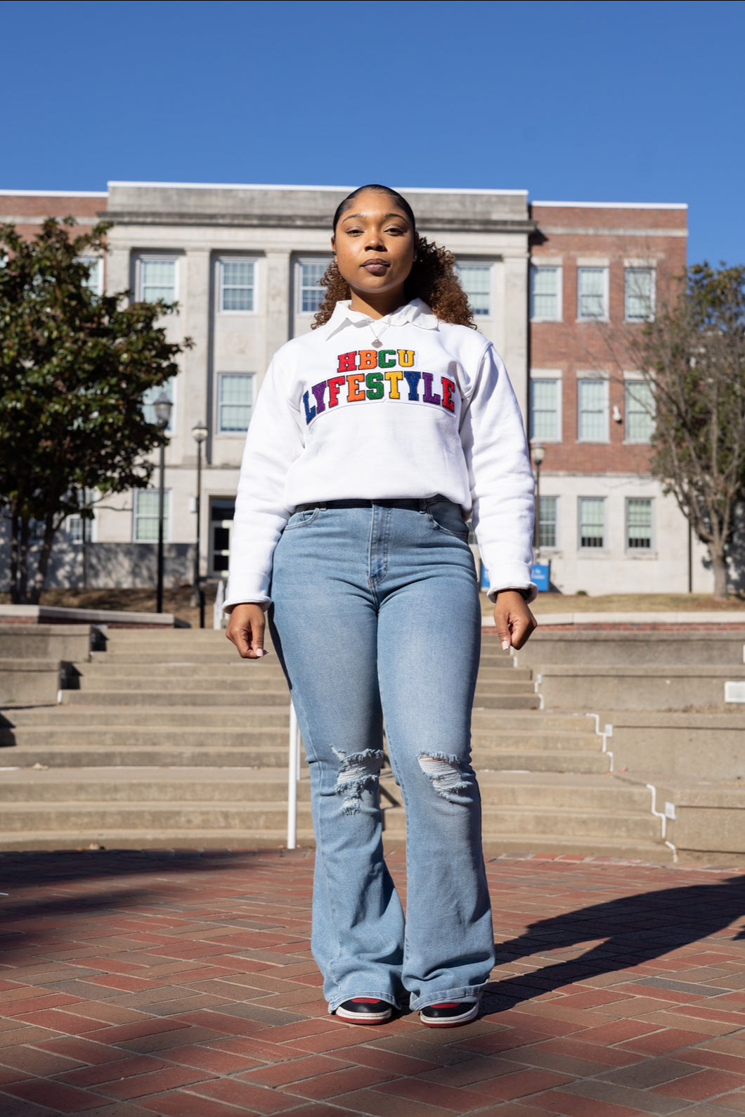 White Crewneck